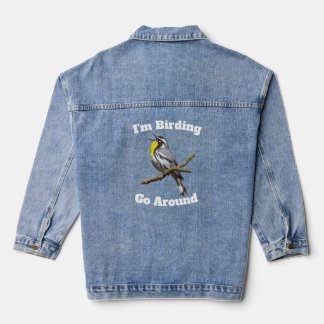 En Jean Je fais de l'ornithologie, faites le tour - veste