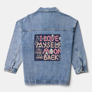 En Jean Je M'Aime Moi-Même Veste D'Amour"