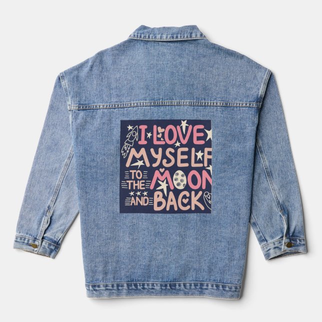 En Jean Je M'Aime Moi-Même Veste D'Amour" (Verso)