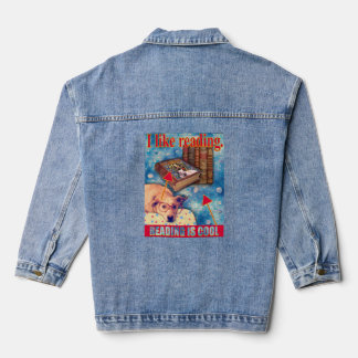 En Jean LIRE EST COOL Denim Veste