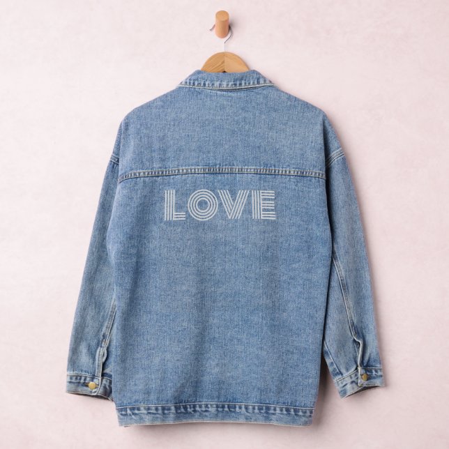 En Jean LOVE Denim Veste (Hangar)