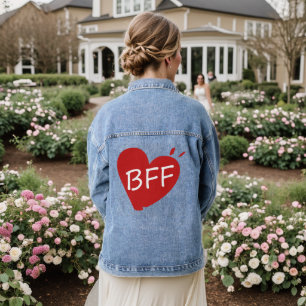 En Jean Meilleur Ami pour Denim Veste - BFF Matching