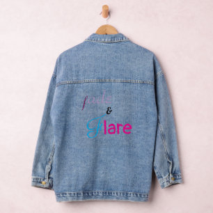 En Jean Murugi Porte Fade & Flare Veste Denim Femme