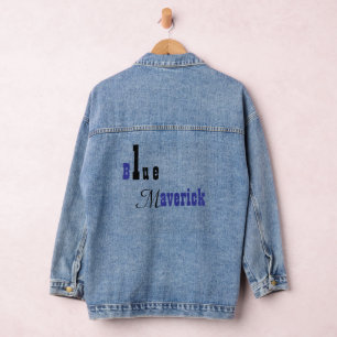 En Jean Murugi porte la veste Denim pour femmes Maverick b