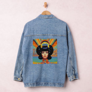 En Jean Panorama personnalisé : Veste Denim Image Personna