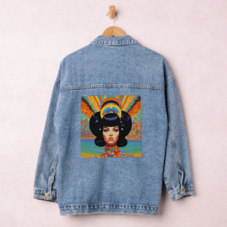 En Jean Panorama personnalisé : Veste Denim Image Personna