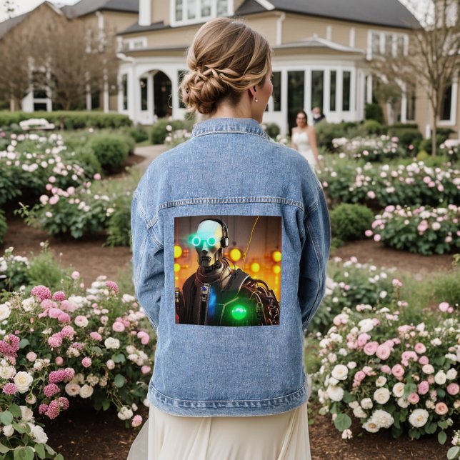 En Jean Robot 2 femme veste denim (Mariage Retour)