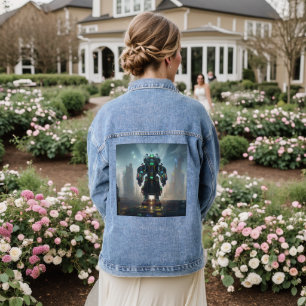 En Jean Robot 4 femmes veste denim