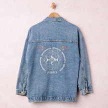 SIGNE Zodiaque PISCES Veste Denim