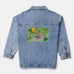 En Jean Sloth, Safari Thème Denim Veste