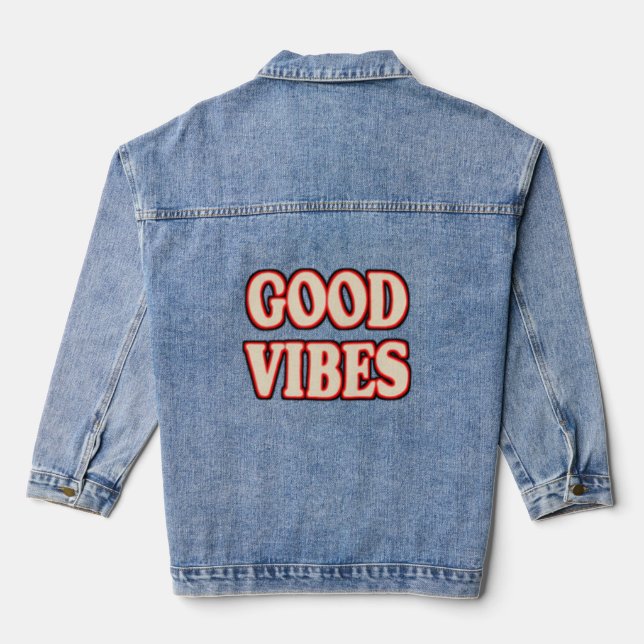 En Jean Style : Veste Denim Femme (Jean Jacket) (Verso)