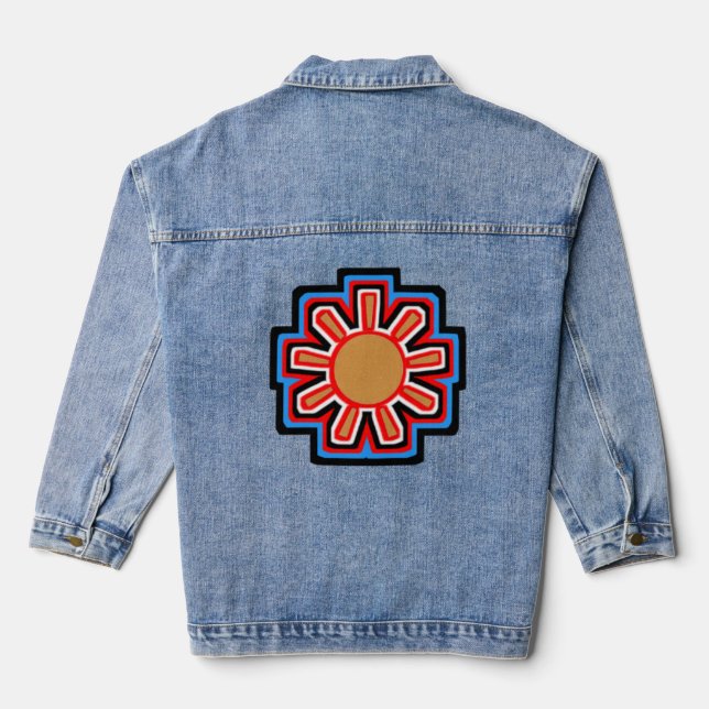 En Jean Style : Veste Denim Femme (Jean Jacket) (Verso)