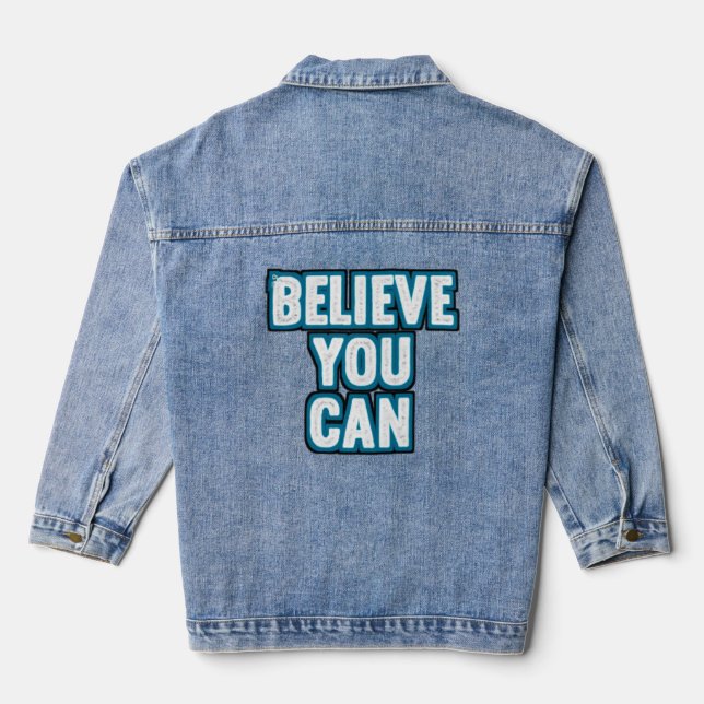 En Jean Style : Veste Denim Femme (Jean Jacket) (Verso)