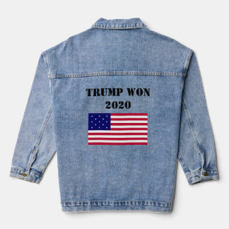 En Jean Trump remporte la veste Denim 2020