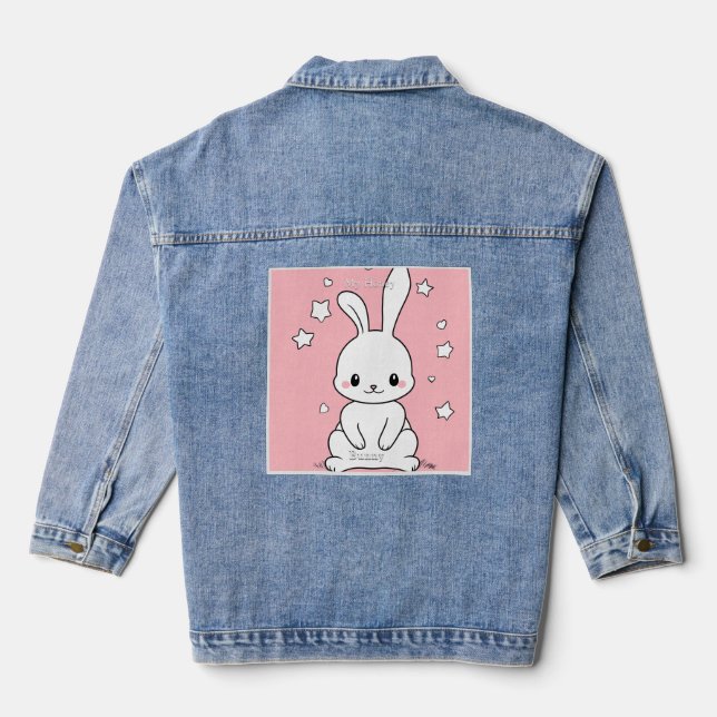 En Jean Veste Bunny Denim (Verso)