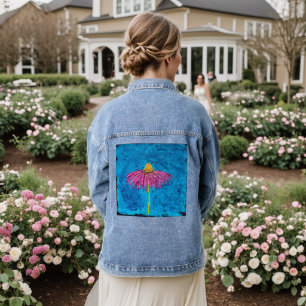 En Jean Veste de jeans de confleur
