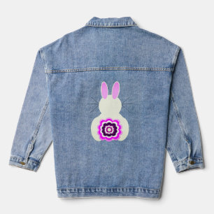 En Jean Veste de Pâques Bunny Denim
