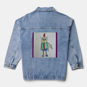 En Jean Veste de poule Denim