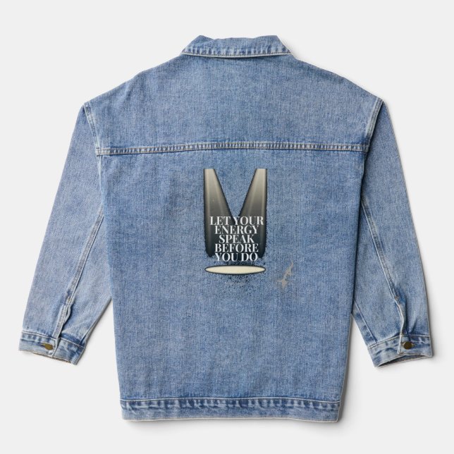 En Jean Veste Denim (Verso)