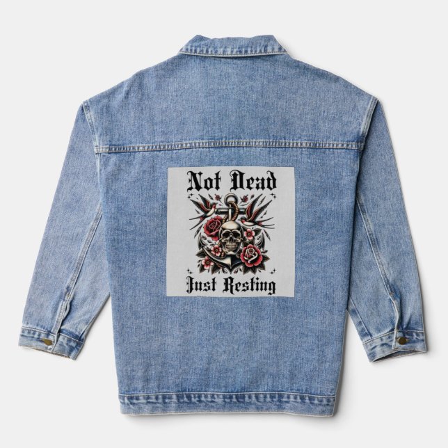 En Jean Veste Denim (Verso)