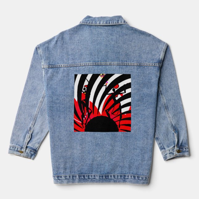En Jean Veste Denim (Verso)