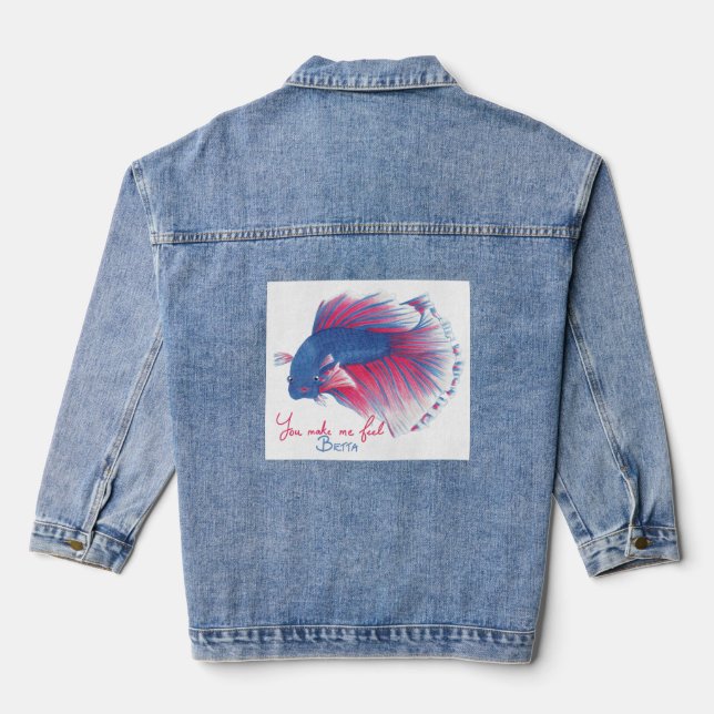 En Jean Veste Denim (Verso)