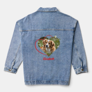 En Jean Veste Denim, adorable de façon péremptoire