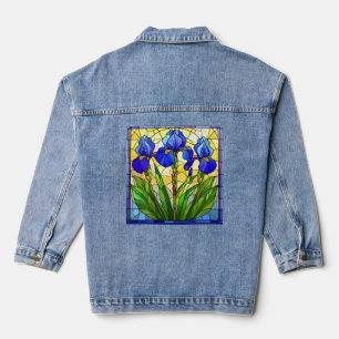 En Jean Veste Denim Artisan Blue Iris