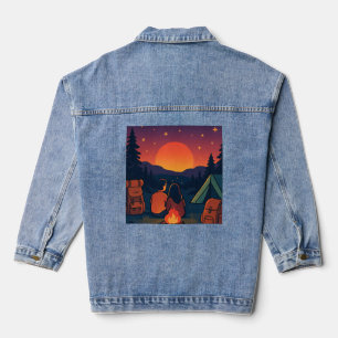 En Jean Veste Denim - Coucher de soleil