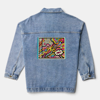 En Jean Veste Denim Creative FUN