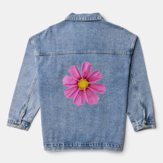 En Jean Veste Denim de chimie des fleurs