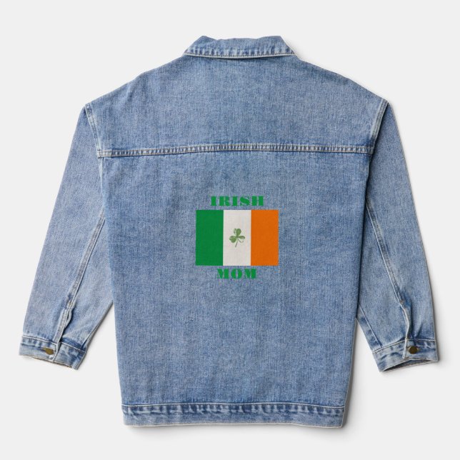 En Jean Veste Denim de maman irlandaise (Verso)