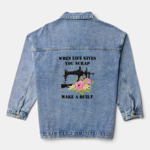 En Jean Veste Denim de Quilter