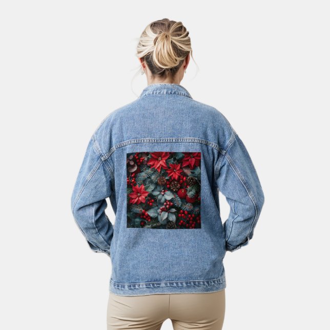 En Jean Veste Denim Designer de Noël (Modèle)