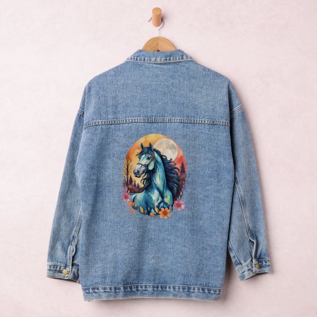 En Jean Veste Denim Dream Blue Horse (Hangar)