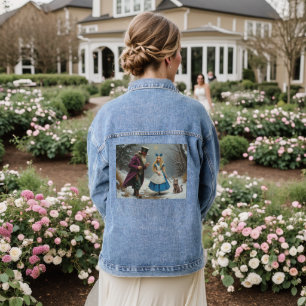 En Jean Veste denim femme d'Alice d'hiver