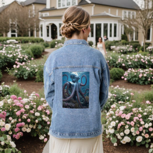 En Jean Veste denim femme d'Alice d'hiver