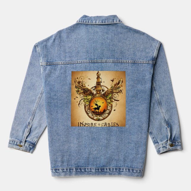 En Jean Veste Denim (Jean Jacket) (Verso)