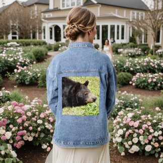 En Jean Veste Denim OURS NOIR FLORIDA
