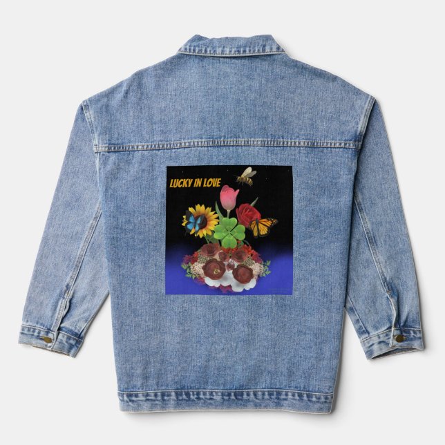 En Jean Veste Denim Par James Michael Miller (Verso)