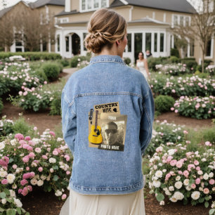En Jean Veste Denim Personnalisée