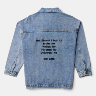 En Jean Veste Denim personnalisée