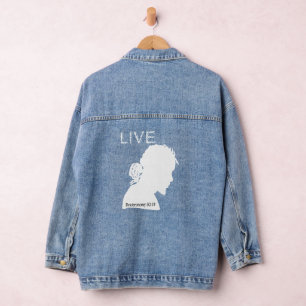 En Jean Veste Denim pour femmes