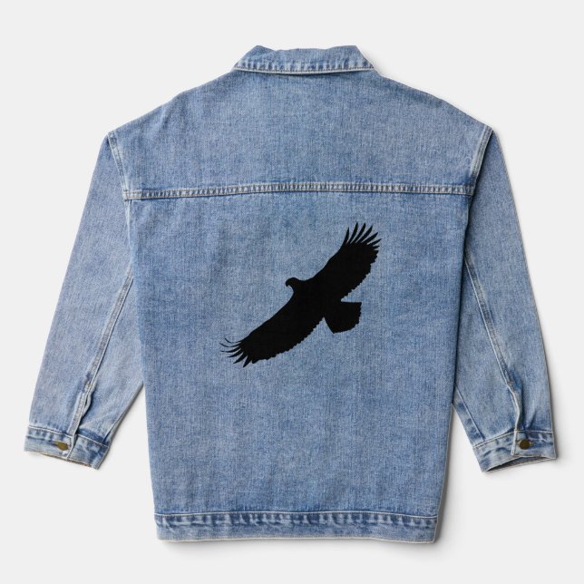 En Jean Veste Flying Eagle Denim (Verso)