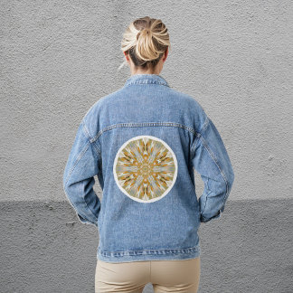 En Jean Veste Mandala 1 Denim