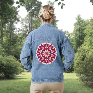 En Jean Veste Mandala 3 Denim