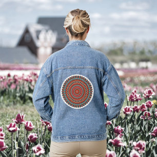 En Jean Veste Mandala 6 Denim