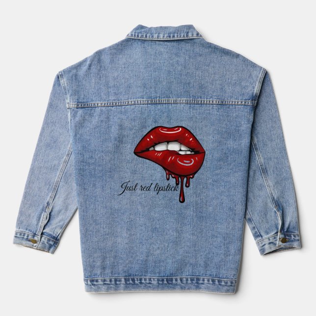 En Jean Veste pour femmes  (Verso)