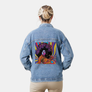 En Jean Veste Retro super Denim