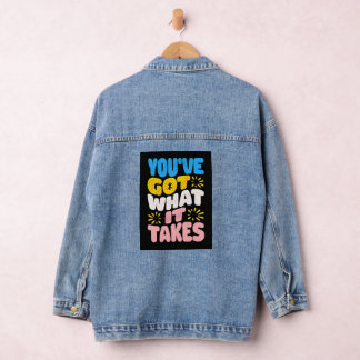 En Jean Vous avez ce qu’il faut pour la veste féminine pre